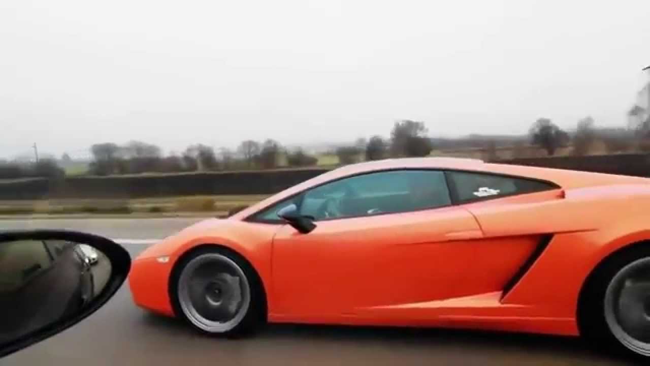 BMW M5 E60 VS LAMBORGHINI GALLARDO SE - YouTube
