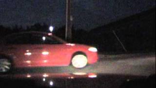 Parking on a stop sign