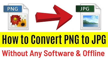 How to Convert PNG to JPG without any Software | Change png to jpg Offline | Quick Way