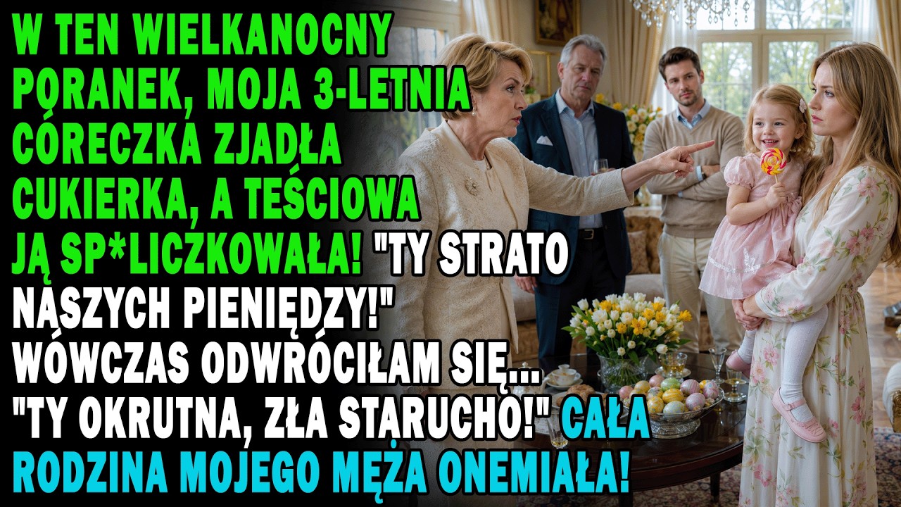 Ubrane na biało ciuchy, świąteczny poranek, a w powietrzu zapach żurku. Właśnie niosłam sernik, gdy usłyszałam dwa głośne plaśnięcia. Moja trzyletnia córka siedziała na podłodze z rączkami...