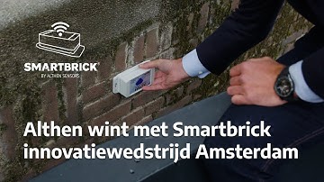 Althen Sensors wint met Smartbrick innovatiewedstrijd Amsterdam