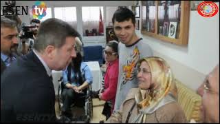 METİN ŞENTÜRK  ORTOPEDİK ENGELLİLER DERNEK ZİYARETİ