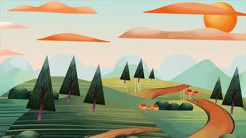 HD Mountains Animation Background | Free Background Animations l Loop Background