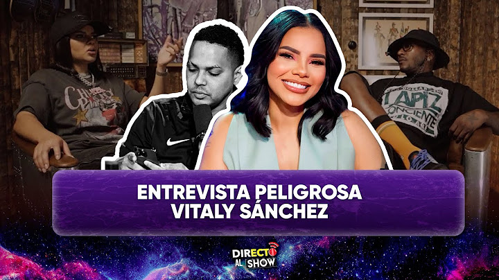 ENTREVISTA DE VITALY SÁNCHEZ PODRÍA TRAERLE PROBLEMAS EN ALOFOKE