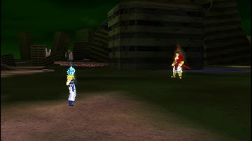 DBZ TTT Mod Gogeta Blue vs Super Saiyan 4 Broly  (very strong difficulty)