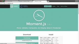 Real-Time Web Apps with Socket.io: Timestamps and Formatting with Moment