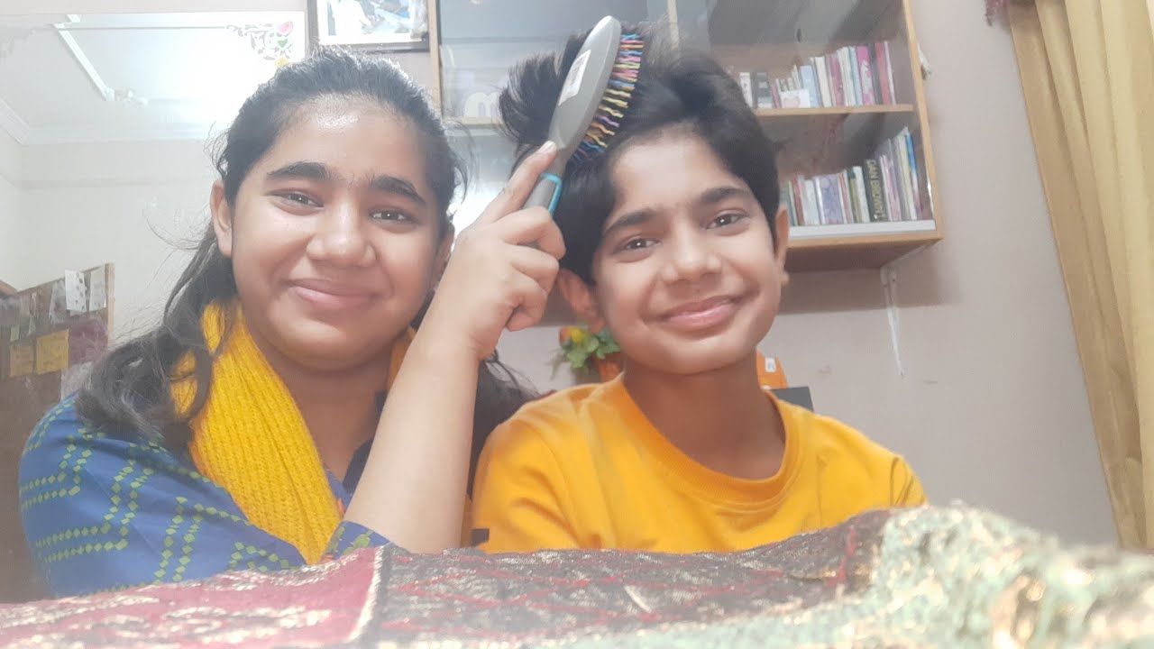 Making my brother hairstyle