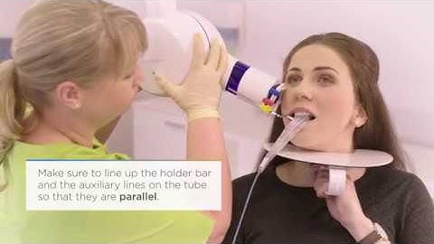 Intraoral Sensor Positioning: Capturing the posterior region of the lower jaw