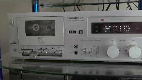 Technics M8 Cassette Deck With Usual Fault.