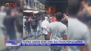 3 Orang Tewas Terjebak Kebakaran Dalam Pasar di Kab. Halmahera Utara #BuletiniNewsMalam 03/06