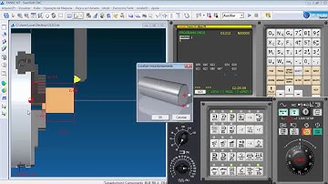PEÇA 22 - Torno cnc - simulador - Ciclo de rosca com G78