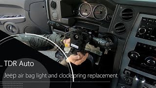 Jeep Air Bag Light - Clockspring Replacement by TDR Auto 47,737 views 5 years ago 32 minutes