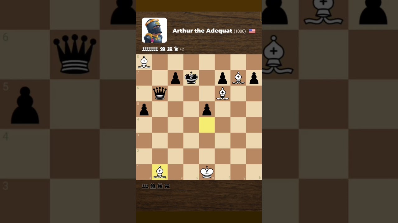 Beating Arthur the Adequat bot with just Bishops 