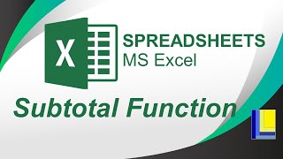 MS Excel | Subtotal function