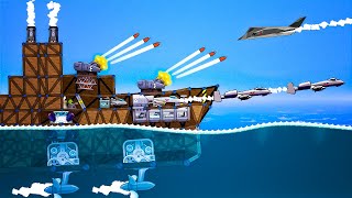 NEW Sea Forts BATTLESHIPS and Aircraft Carriers