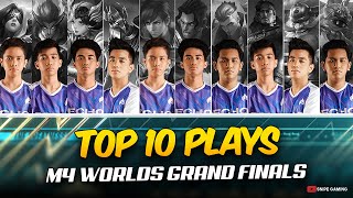 TOP 10 PLAYS of M4 WORLD CHAMPIONSHIP GRAND FINALS. . . 😮