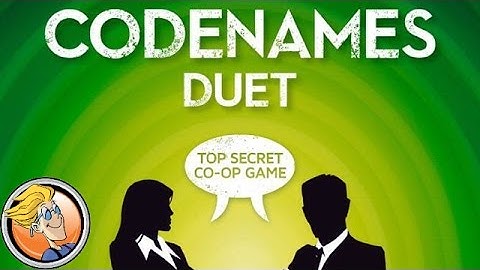 Codenames Duet — game preview at GAMA Trade Show 2017
