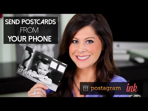 Video: How To Send Postcards To Your Phone