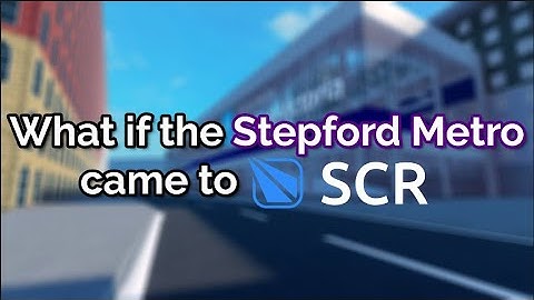 What if the Stepford Metro came to SCR