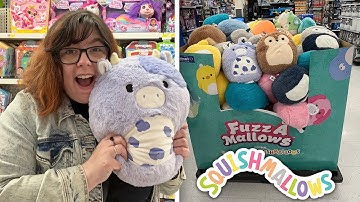 I FOUND BUBBA - Walmart NEW Squishmallows Fuzzamallows Squad!