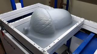 Vacuum Forming Machine V-series vacuum forming ABS plastic 2 mm