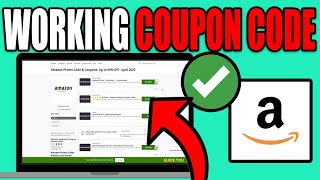 How To Get WORKING Coupon Codes For Amazon (New Method)