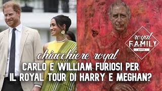 CARLO E WILLIAM FURIOSI CON HARRY E MEGHAN PER IL TOUR NIGERIANO? Chiacchiere royal #royalfamily