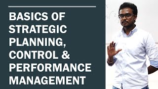 Intro to Strategic Planning, Control & Perf. Management (For CIMA E3 & ACCA P5) - Azman Branudeen
