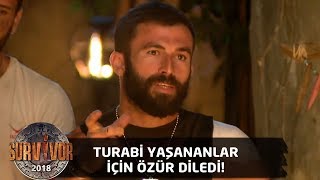 Survivor 2018 17 Bölüm Turabi Romanya Mücadelesinde Yaşananlar İçin Özür Diledi