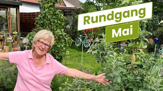 Es ist angepflanzt! Gartenrundgang Mai