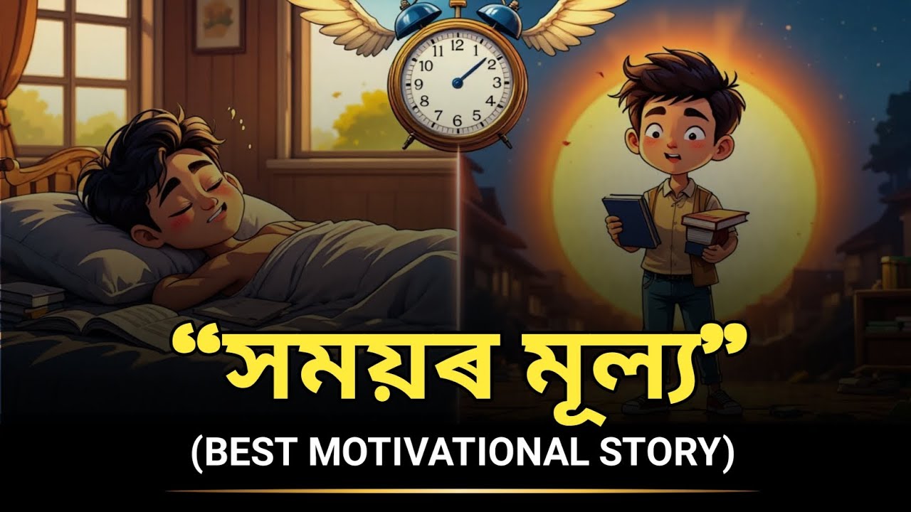 “সময়ৰ মূল্য! এই কাহিনীটোৱে আপোনাৰ চিন্তাধাৰা সলনি কৰি দিব। Best Motivational Story!