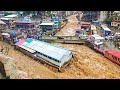 Severe FLOODING in Sahebganj after Cyclone Yaas in India ⚡️ #shorts