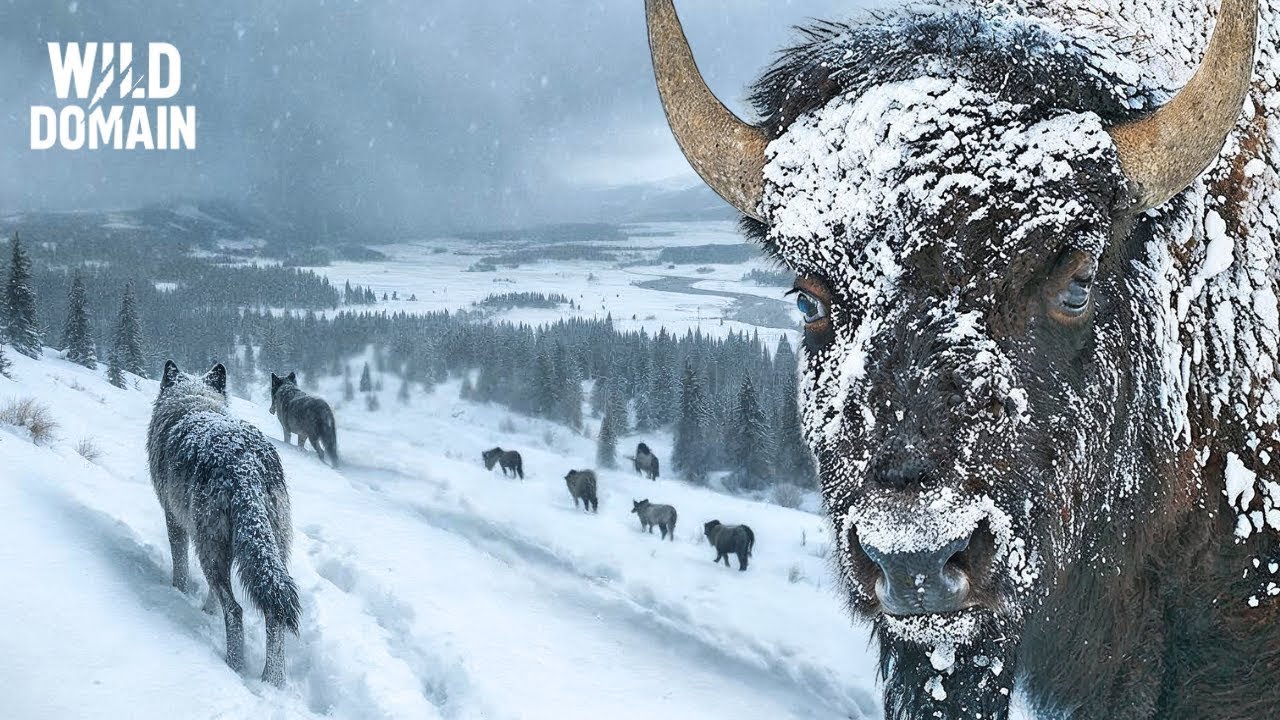 INVERNO A YELLOWSTONE | Territorio Implacabile dei Predatori Alfa – Documentario