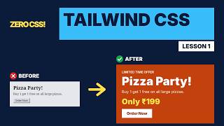Tailwind CSS Tutorial for Beginners | Lesson 1: Build Your First Card #tutorial #tamil 