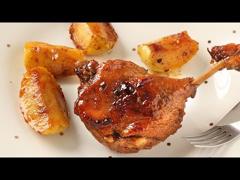 Video: Receta De Pato Con Manzanas Y Trigo Sarraceno