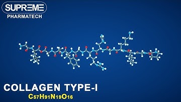 Collagen type-I | C57H91N19O16 | 3D molecule