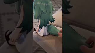 I got beaten up😭. #huohuo #honkaistarraildeutsch  #mihoyo  #cute #anime