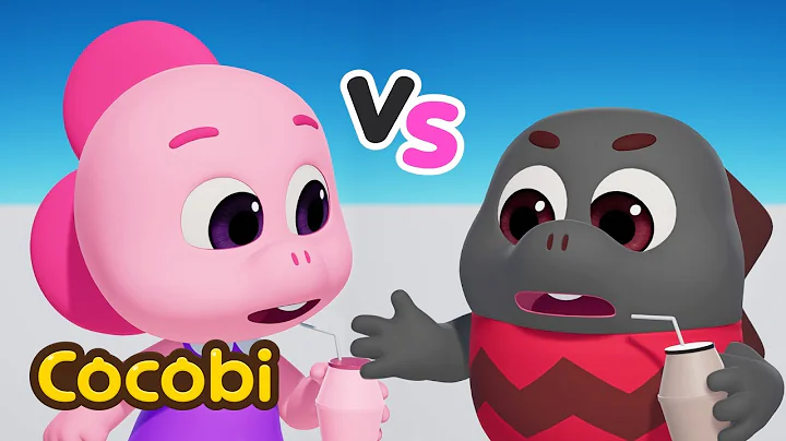 Pink vs Black🌈 Learn Colors + More Fun Videos For Kids | Cocobi