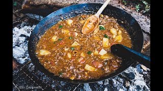 Bandito Stew | Backpack Camp Meal Recipe Cooking