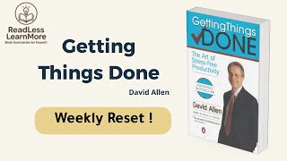 GTD Weekly Review Explained | The Habit That Keeps Your Life Clear and Under Control