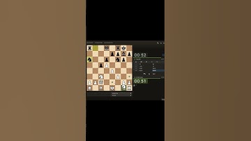 Chess bullet game 1+0 shorts only fun №741 #shorts