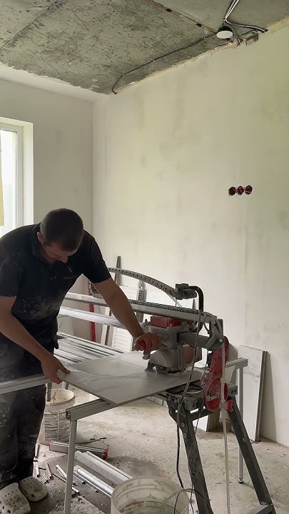 Мокрорез в работе #reels #ремонт #плитка - YouTube