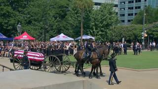 Sen Lindsey Graham leaves SC State House for First Baptist Church of Columbia