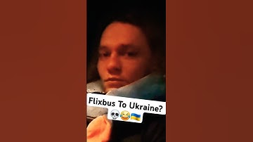 Take a flixbus to Ukraine they said, it will be fun they said💀😂🇺🇦 #ukraine #travel #story #fyp #bus