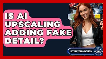 Is AI Upscaling Adding Fake Detail? - NextGen Viewing and Audio