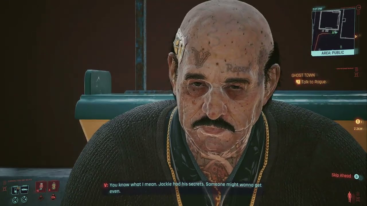 Cyberpunk 2077 — поговорите с Себастьяном Падре Ибаррой на баскетбольных площадках Хейвуда. Диало...