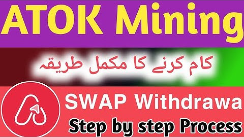 Atok mining app full details | How to atok mining app | Saqlain online earning