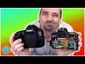 Broken, LIQUID Damaged Canon 5D Mark IV for $500 - But Is It Fixable?