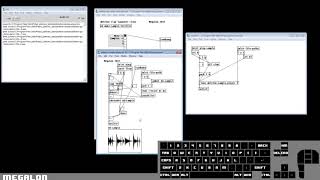 Ableton Clip Launcher Recreated in Pure Data