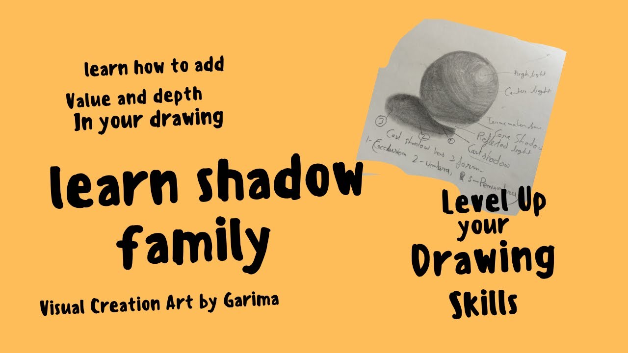 Shading by adding value and depth// #visualcreationart - YouTube
